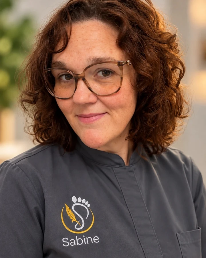 Sabine Schley, Inhaberin der Praxis Podologie Schley